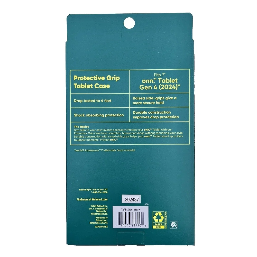 Onn Protective Grip Tablet Case 7